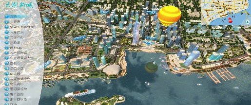 3D智慧城市三维可视化管理系统
